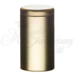 Gold Tea Tin - 3.5 ounces - Click Image to Close
